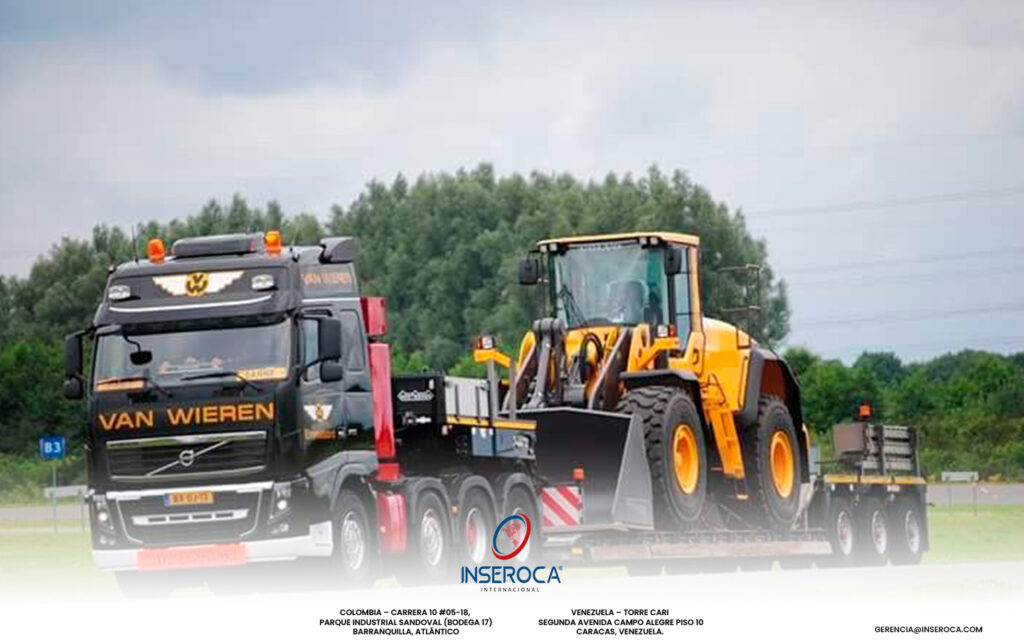 Transporte de Maquinaria para Minería y Construcción